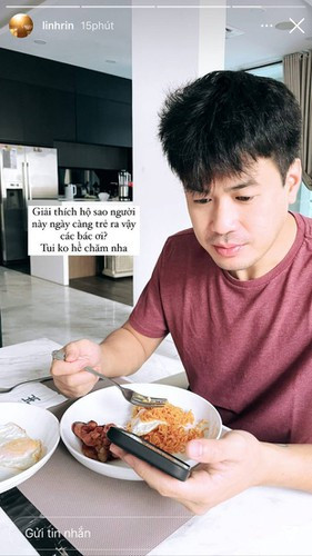 Cặp đôi này liên tục chia sẻ khoảnh khắc về nhau trên story cá nhân, từ khoảnh khắc tình cảm đến "troll" nhau,...