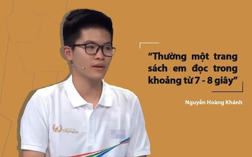 Ở nhà, Nguyễn Hoàng Khánh là một người có đam mê về Rap. Cậu bạn còn yêu thích tìm tòi về lịch sử và các bộ môn xã hội. Cậu còn có vô số tài lẻ như đánh đàn, chơi bóng rổ...