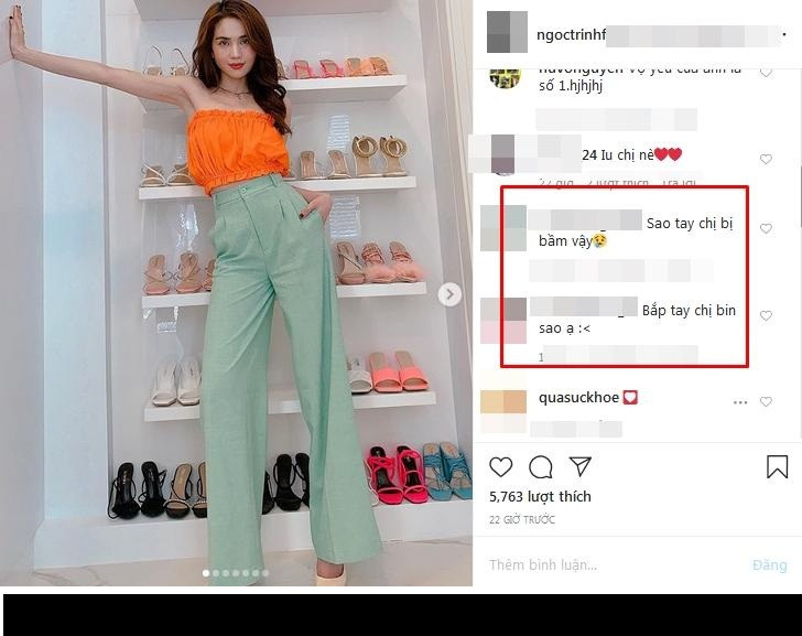 Nhiều người cho rằng, có thể Ngọc Trinh chỉ chăm chăm đến việc giảm cân quá đà nên body lại mất hết như thời kì hoàng kim.