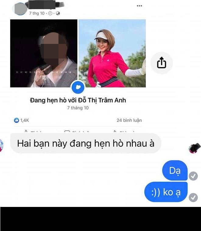 Cụ thể, hot girl xứ Thanh bị người lạ mặt cài đặt chế độ hẹn hò khiến nhiều người lầm tưởng đó là bạn trai mới của cô nàng.