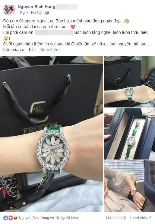 Đẳng cấp cho sự giàu có của Hằng Túi còn thể hiện ở những bộ sưu tập hàng hiệu tiền tỉ của cô.