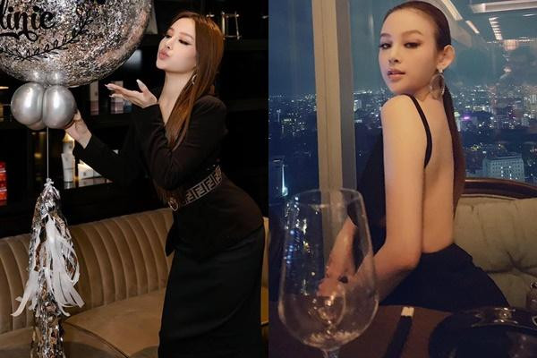 Ở góc nghiêng cũng có thể thấy rõ chiếc cằm nhọn hoắt nhô ra chẳng hài hòa với gương mặt.