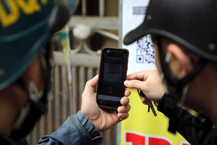 Ha Noi: So ca nhiem tang cao, phuong Phu Do lap chot kiem soat-Hinh-9