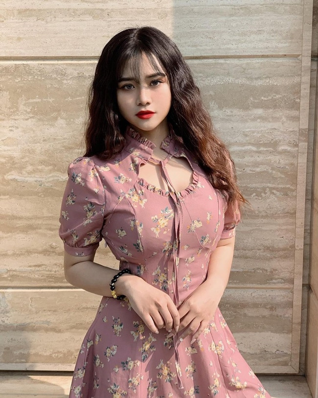 Cô nàng có một ánh nhìn long lanh nhờ biết chăm chút cho thế mạnh của mình. Ảnh: FBNV