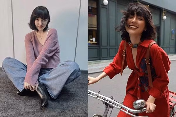 Mái tóc của Hải Tú cũng là điểm làm nhiều người lo ngại vì sợi tóc lưa thưa, không đều, đặc biệt ở vùng đỉnh đầu lộ rõ mảng trắng.