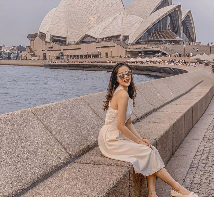 Cứ hạ cánh là xong việc, Phương Ly nhờ thế mà có thể tận hưởng trọn vẹn những phút giây nghỉ ngơi, thư giãn. Ảnh: IGNV