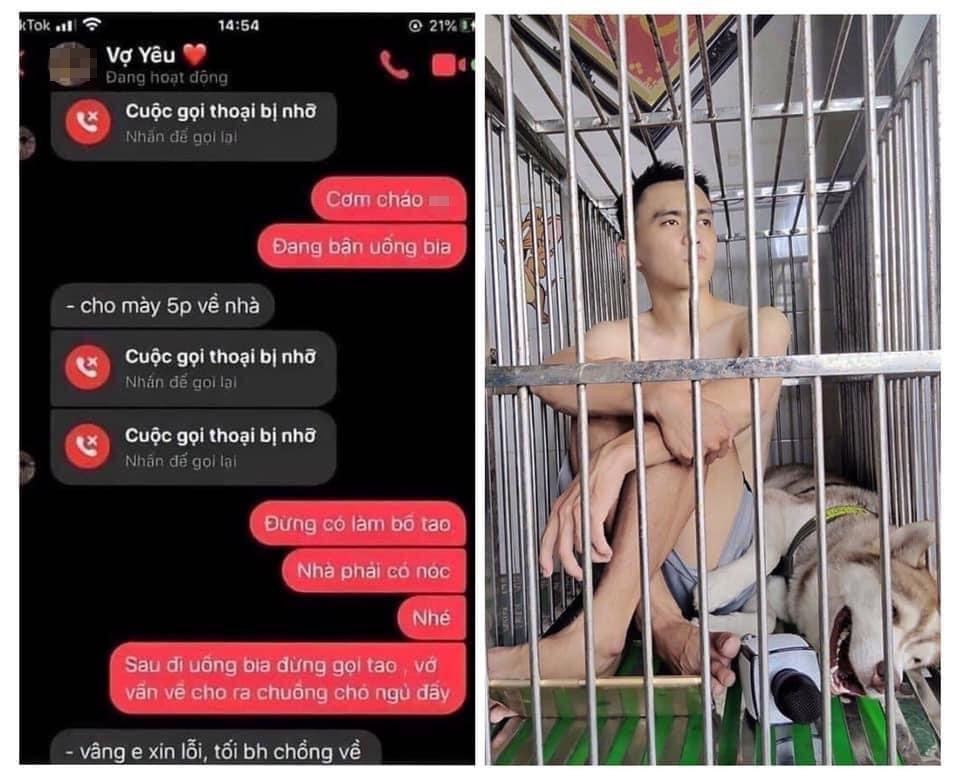 "Chỉ có lúc say tôi mới dám "bật" vợ các ông ạ, giải thích chẳng nhớ gì mà vẫn bị cho vào cũi".