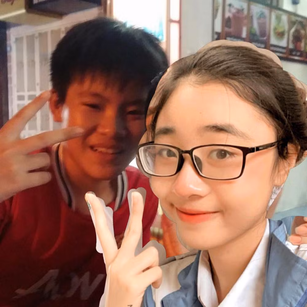 Trên trang cá nhân, Hoàng Khánh và Huyền Thương "đánh dấu chủ quyền" bằng cách để trạng thái hẹn hò.