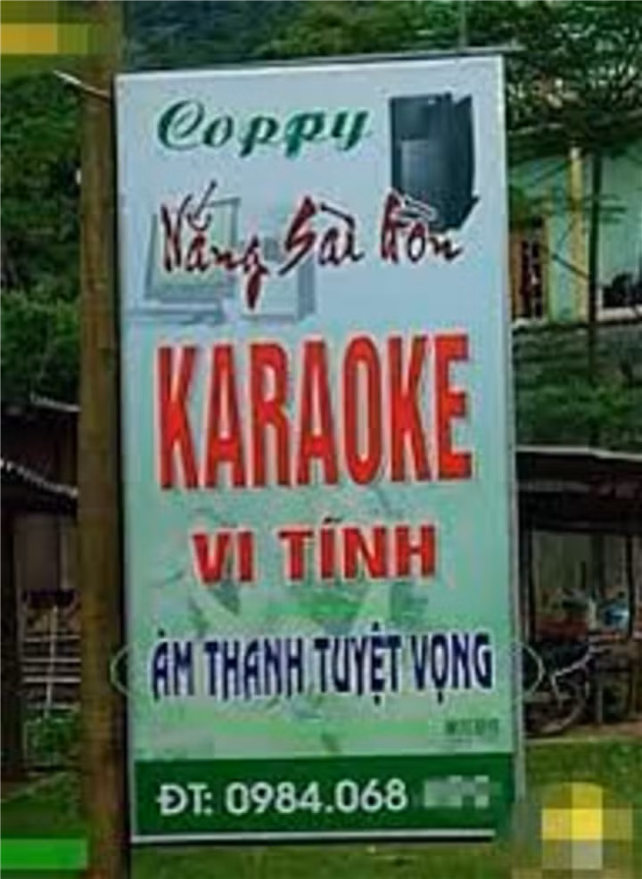 Karaoke mà "âm thanh tuyệt vọng" thì ca như thế nào?