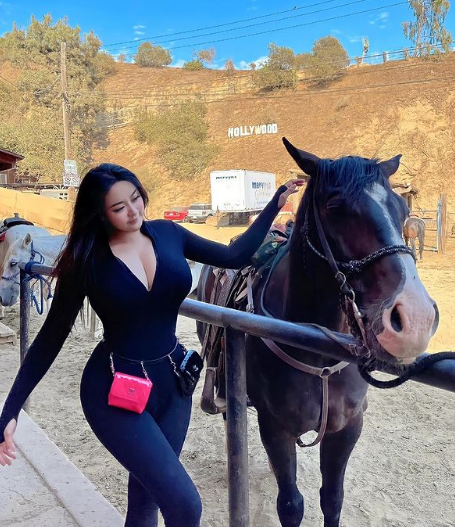 Không chỉ là người mẫu ảnh nổi tiếng, nàng hot girl xứ Trung còn được biết đến với vai trò fashion blogger và travel blogger.