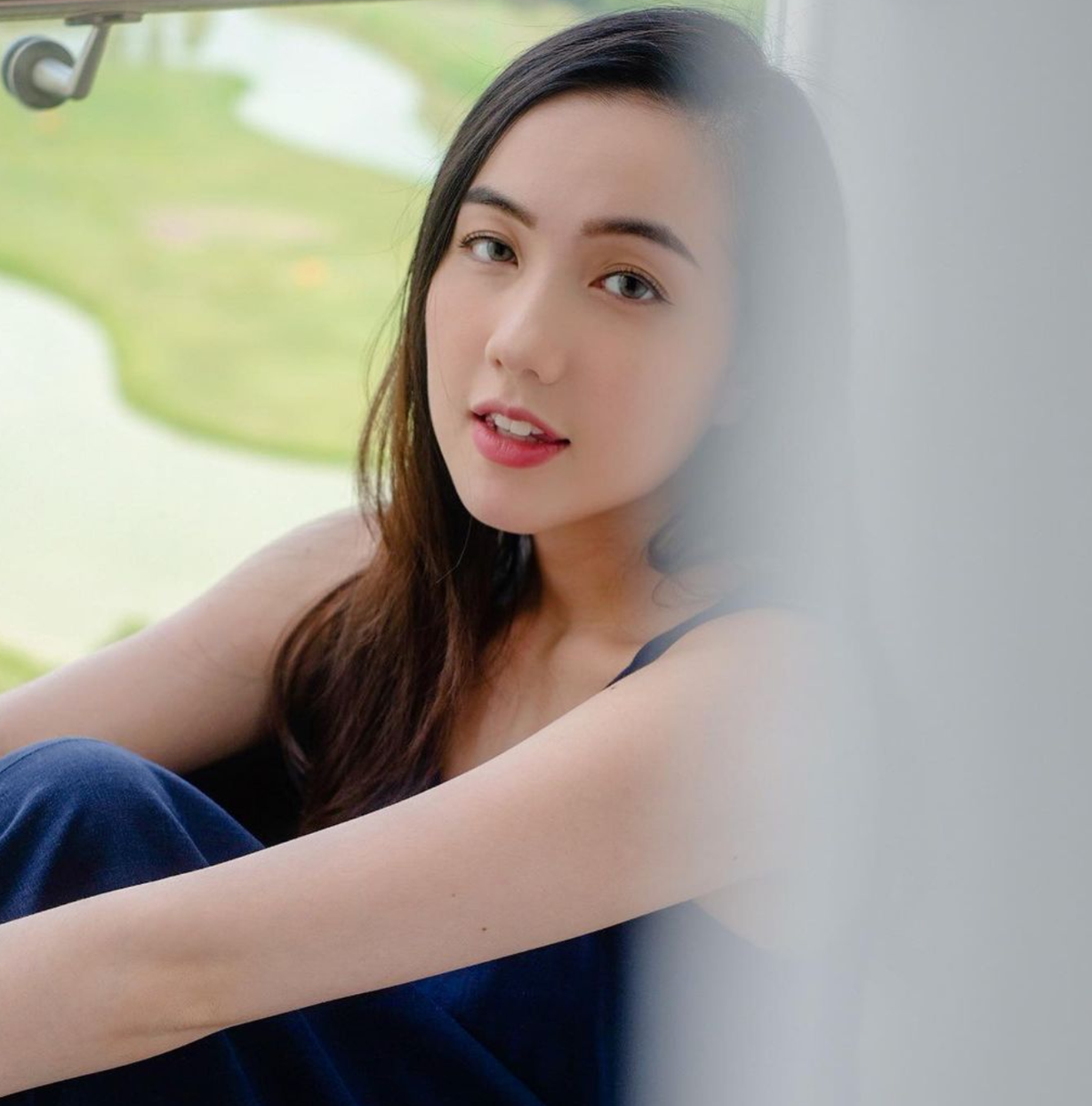 Cô giấu bầu suốt thời gian thai kỳ nên thông tin này sau khi công bố khiến nhiều người bất ngờ.