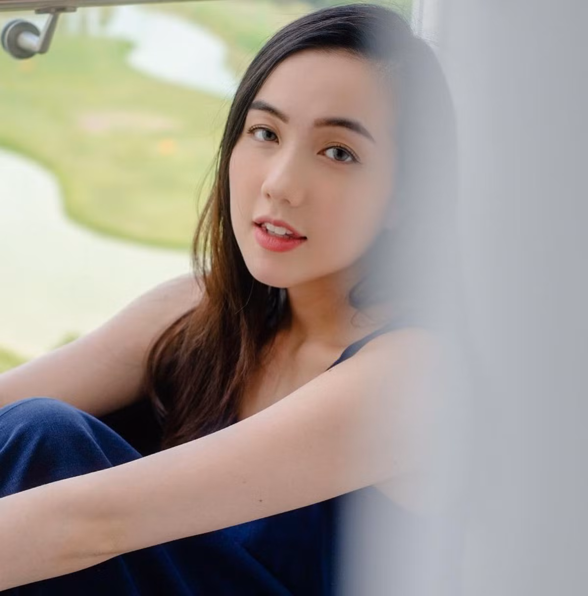 Cô giấu bầu suốt thời gian thai kỳ nên thông tin này sau khi công bố khiến nhiều người bất ngờ.