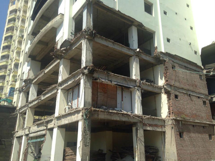 Toà nhà ở khu đất vàng Cầu Giấy