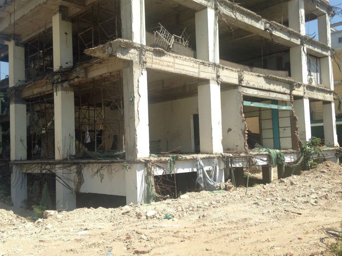 Nhiều hạng mục xuống cấp.