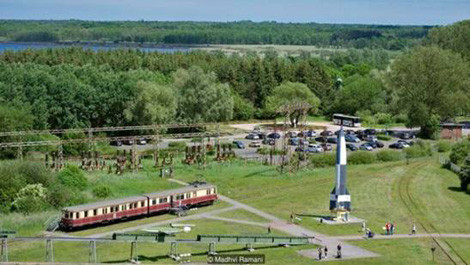 Một góc Bảo tàng Lịch sử Công nghệ Peenemunde ngày nay.