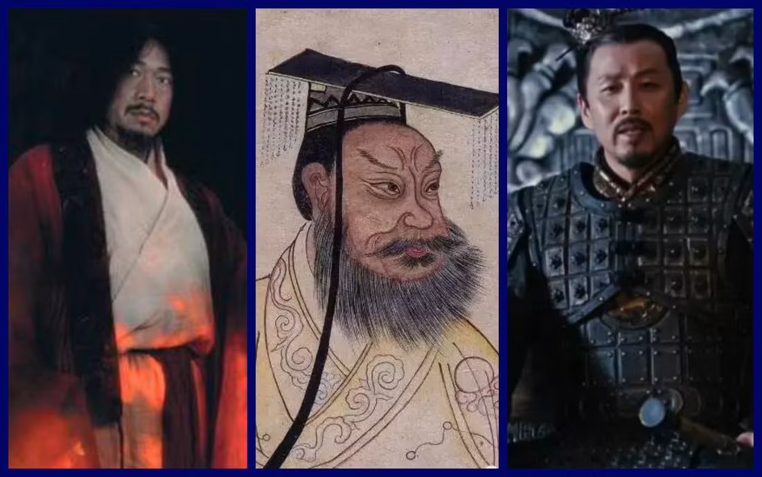 Chân dung phác họa Tần Thủy Hoàng - Tần Thủy Hoàng trong phim Kinh Kha thích Tần vương của đạo diễn Trần Khải Ca - Trong phim Anh hùng của đạo diễn Trương Nghệ Mưu, Tần Thủy Hoàng được nâng cấp thành một người đại trí đại dũng - Ảnh: Sina
