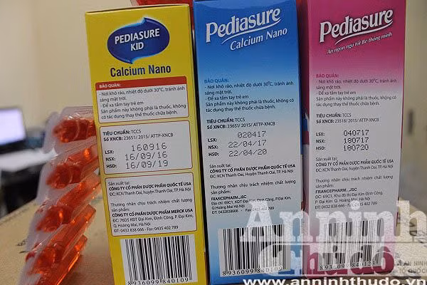 Các sản phẩm này đều có in số công bố phù hợp quy định an toàn thực phẩm do Cục an toàn thực phẩm cấp.