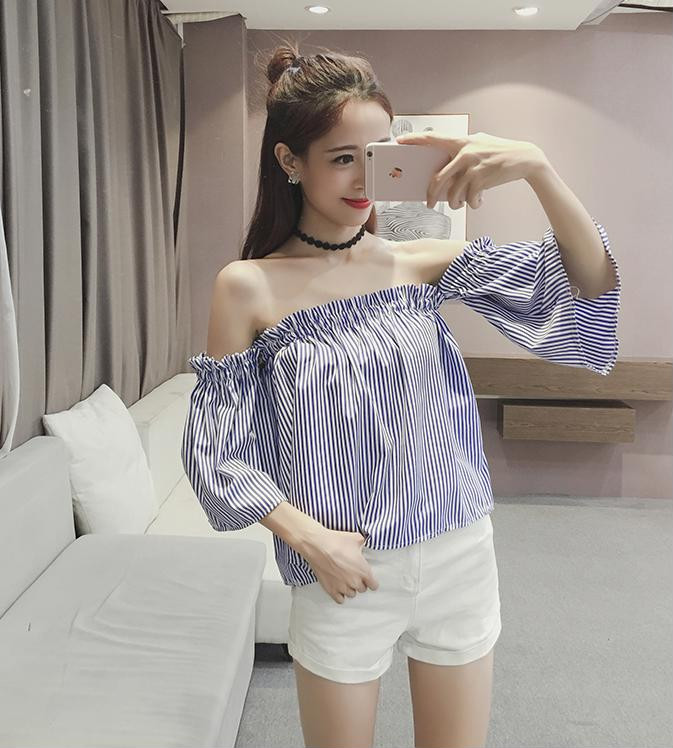 Bắp tay thon sẽ giúp bạn gái tự tin hơn.