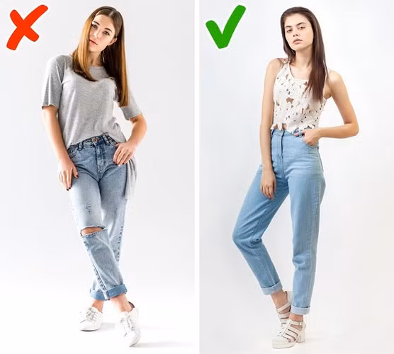 Quần jean: Là món đồ thông dụng với tất cả mọi người, quần jean khi mặc vào cần mang đến sự thoải mái, tự tin. Bạn cũng không cần quần thêu, quần rách, chỉ cần một chiếc quần màu xanh cổ điển sẽ luôn giúp bạn hợp mốt.