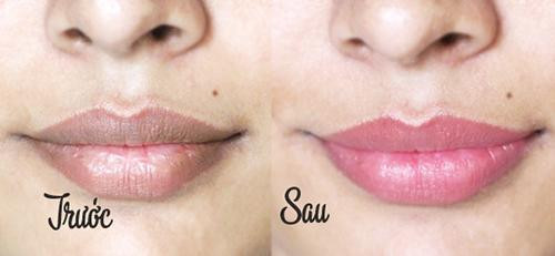 Vậy là bạn đã có được đôi môi hồng hào quyến rũ!