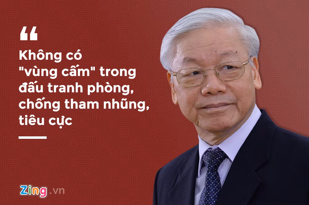 Thông điệp về cuộc chiến chống "giặc nội xâm" từ sau Đại hội Đảng toàn quốc lần thứ XII được Tổng bí thư nhắc lại trong cuộc phỏng vấn đầu xuân Mậu Tuất 2018 trên TTXVN cuối tháng 1/2018.