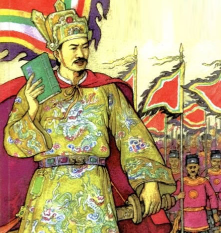 Bìa sách về vua Lê Thánh Tông. Ảnh: NXB Trẻ.