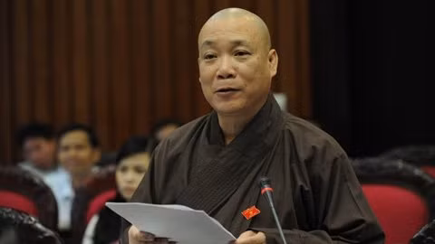 Hòa thượng Thích Bảo Nghiêm - Đại biểu Quốc hội Việt Nam khoá 13.