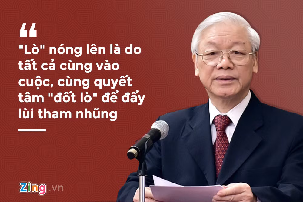 "Đi nhiều nơi, tiếp xúc qua nhiều kênh, hiểu rõ lòng dân thì thấy mừng, vì nhân dân đồng thuận rất cao, luôn đồng hành, ủng hộ Đảng, Nhà nước trong nỗ lực phòng, chống tham nhũng, tiêu cực", Tổng bí thư khẳng định.