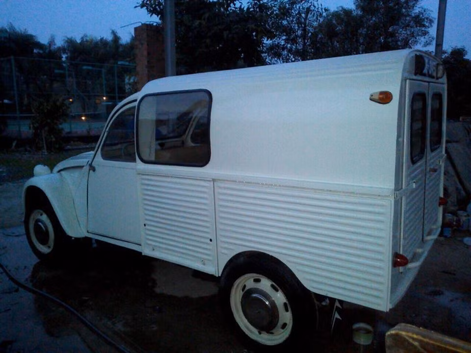 Ảnh chiếc xe do con trai của ông Trần Văn Lai - cựu biệt động Sài Gòn cung cấp.