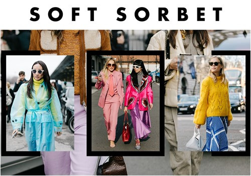  3. Màu pastel Năm vừa rồi là năm của hồng nhạt, năm nay được dự đoán là năm của tím nhạt (lilac), và theo xu hướng đó, các gam màu pastel khác cũng đang trỗi dậy mạnh mẽ bởi chúng mang lại vẻ ngoài không thể nào bắt mắt và ngọt ngào hơn.