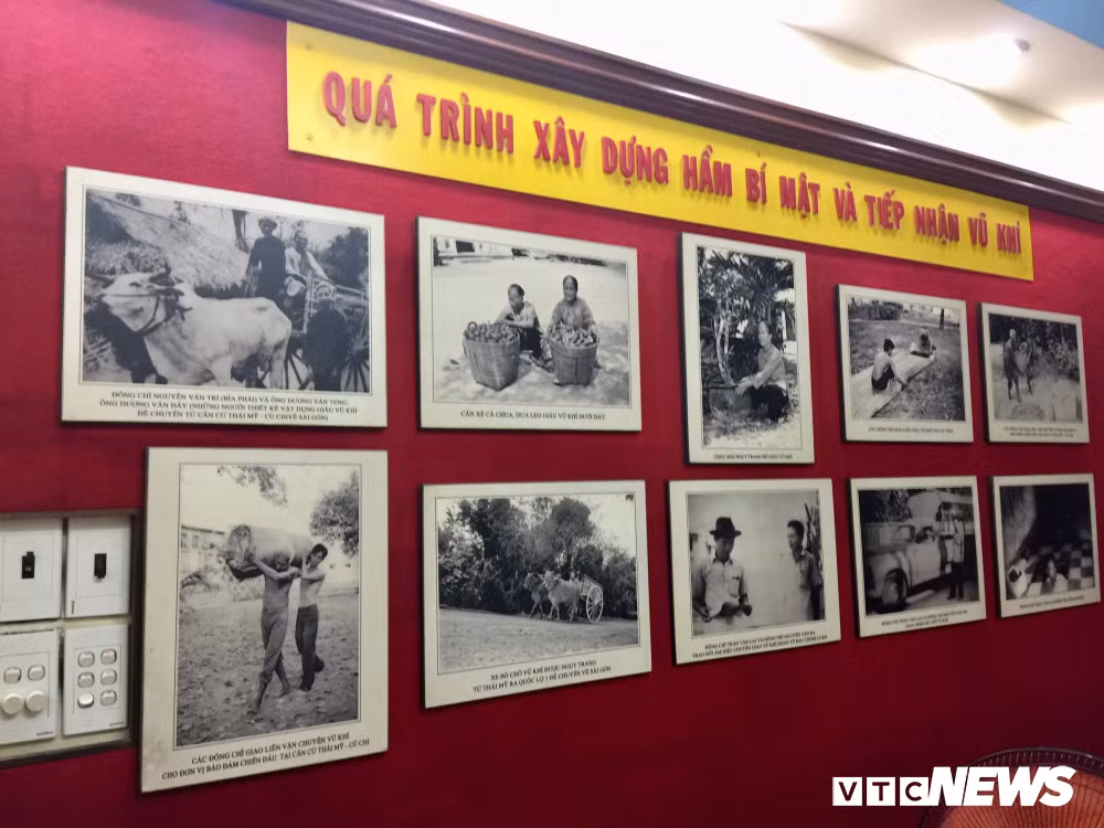 Quá trình tiếp nhận vũ khí của các chiến sĩ Biệt động Sài Gòn.