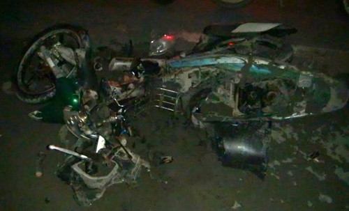 Hy huu: Bi xe tong bay xa nhieu met, chi bi thuong nhe-Hinh-2