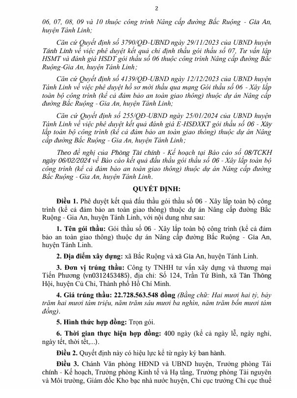 TP HCM: Cty Tiến Phương trúng gói thầu xây lắp tại An Nhơn Tây? - Hình 13 TP HCM: Cty Tien Phuong trung goi thau xay lap tai An Nhon Tay?-Hinh-13