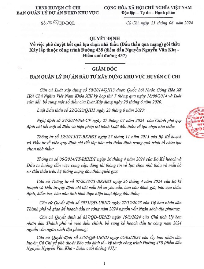 TP HCM: Cty Tiến Phương trúng gói thầu xây lắp tại An Nhơn Tây? - Hình 2 TP HCM: Cty Tien Phuong trung goi thau xay lap tai An Nhon Tay?-Hinh-2