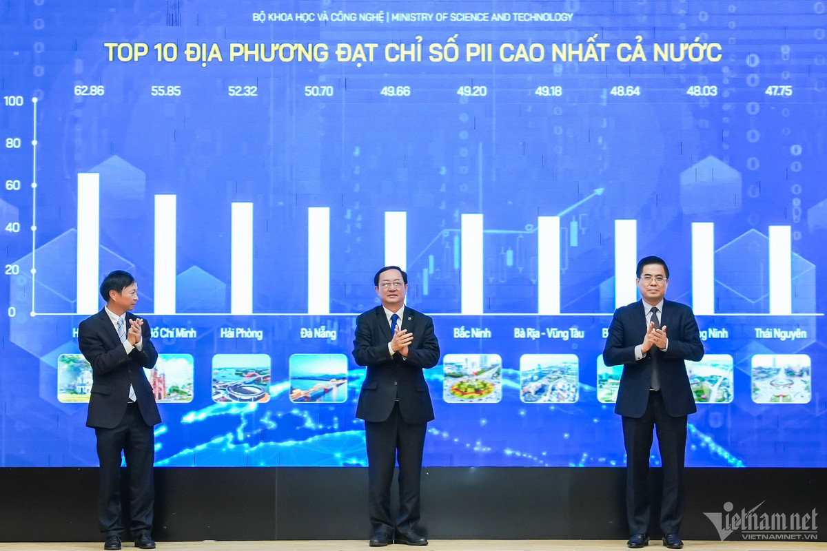 Lan dau cong bo chi so doi moi sang tao, Ha Noi dan dau