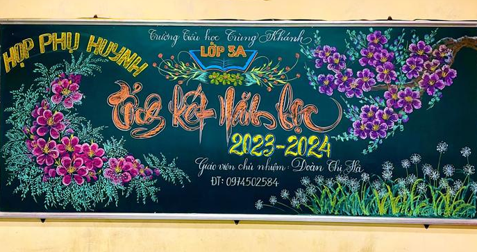 Sự khéo léo của các cô giáo khiến dân mạng không ngớt lời khen ngợi.