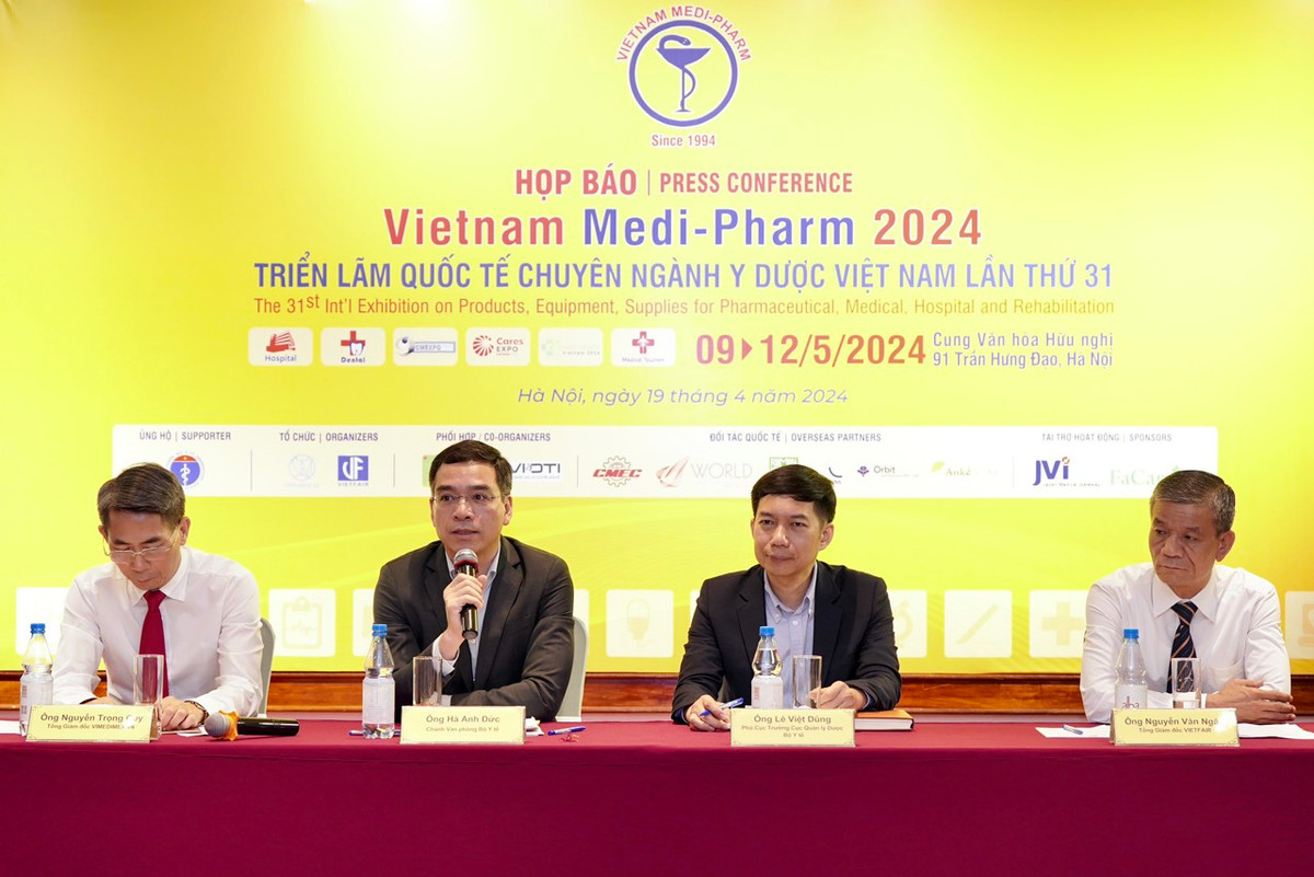 Vietnam Medi-Pharm 2024: Ket noi doanh nghiep Y Duoc trong nuoc va quoc te