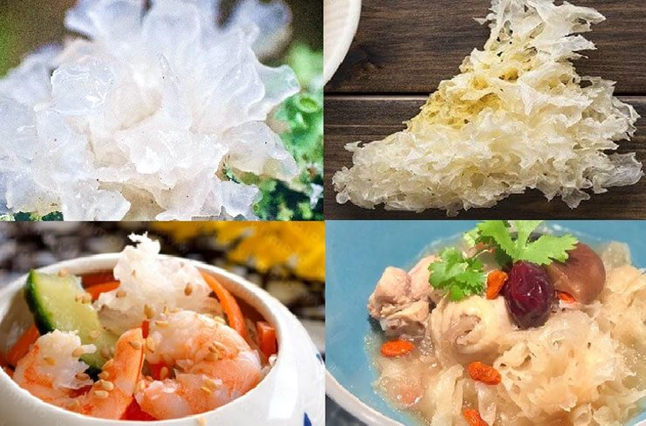 Nấm tuyết không nên dùng riêng, và cần nấu chín trước khi ăn, hoặc kết hợp cùng các nguyên liệu khác mới tạo thành các món ăn ngon đa dạng, rất tốt cho sức khỏe.