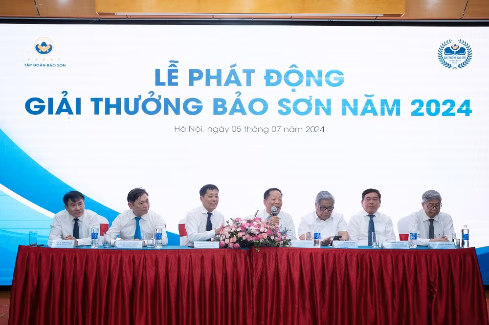 Giai thuong Bao Son 2024: Trao 120.000 USD cho cong trinh co tinh thuc tien cao