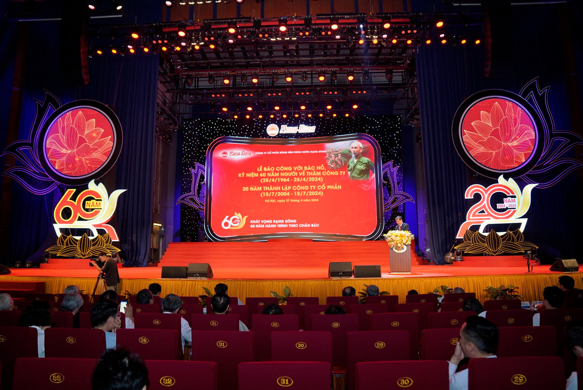 Rang Dong ky niem 60 nam hanh trinh theo chan Bac