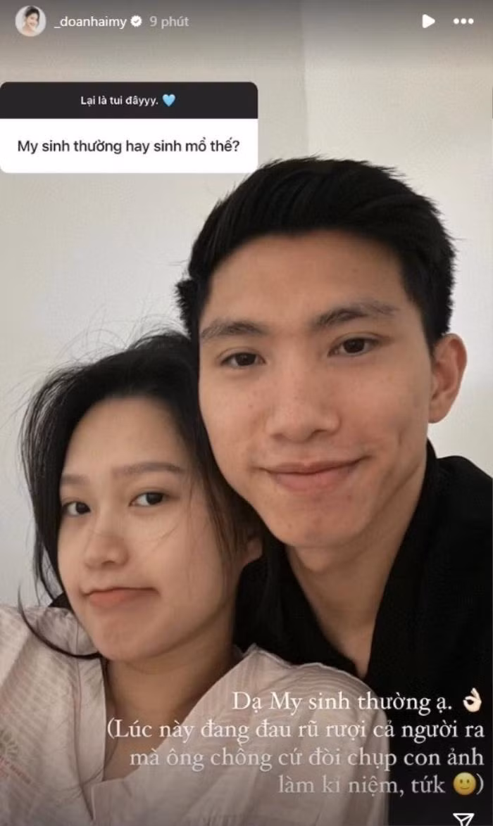 Doan Hai My dap khi bi noi muon chuyen sinh con de quang cao-Hinh-3