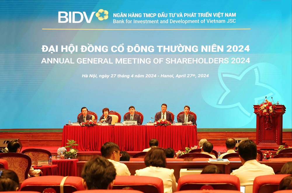 BIDV: Lai quy I/2024 tren 7.000 ty dong, no xau duoi 1,4%