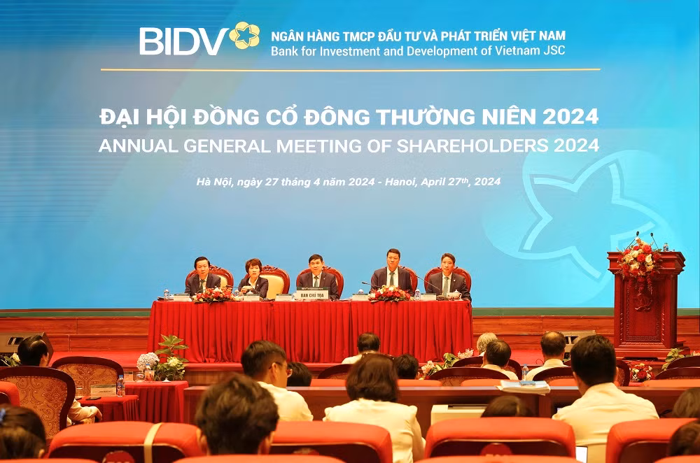 BIDV: Lai quy I/2024 tren 7.000 ty dong, no xau duoi 1,4%