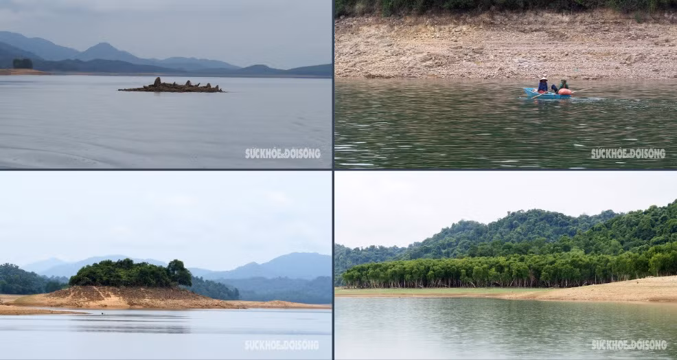 Mặc dù là hồ nước nhân tạo nhưng hồ Kẻ Gỗ lại sở hữu vẻ đẹp hùng vĩ, hoang sơ và thơ mộng giống như hồ nước tự nhiên thực thụ.