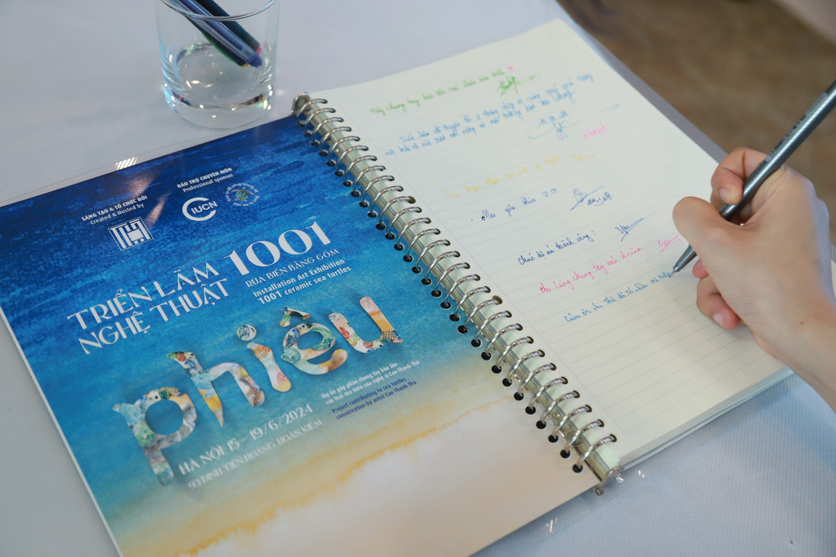 Trien lam 1001 rua bien bang gom: Thong diep bao ton rua bien-Hinh-4