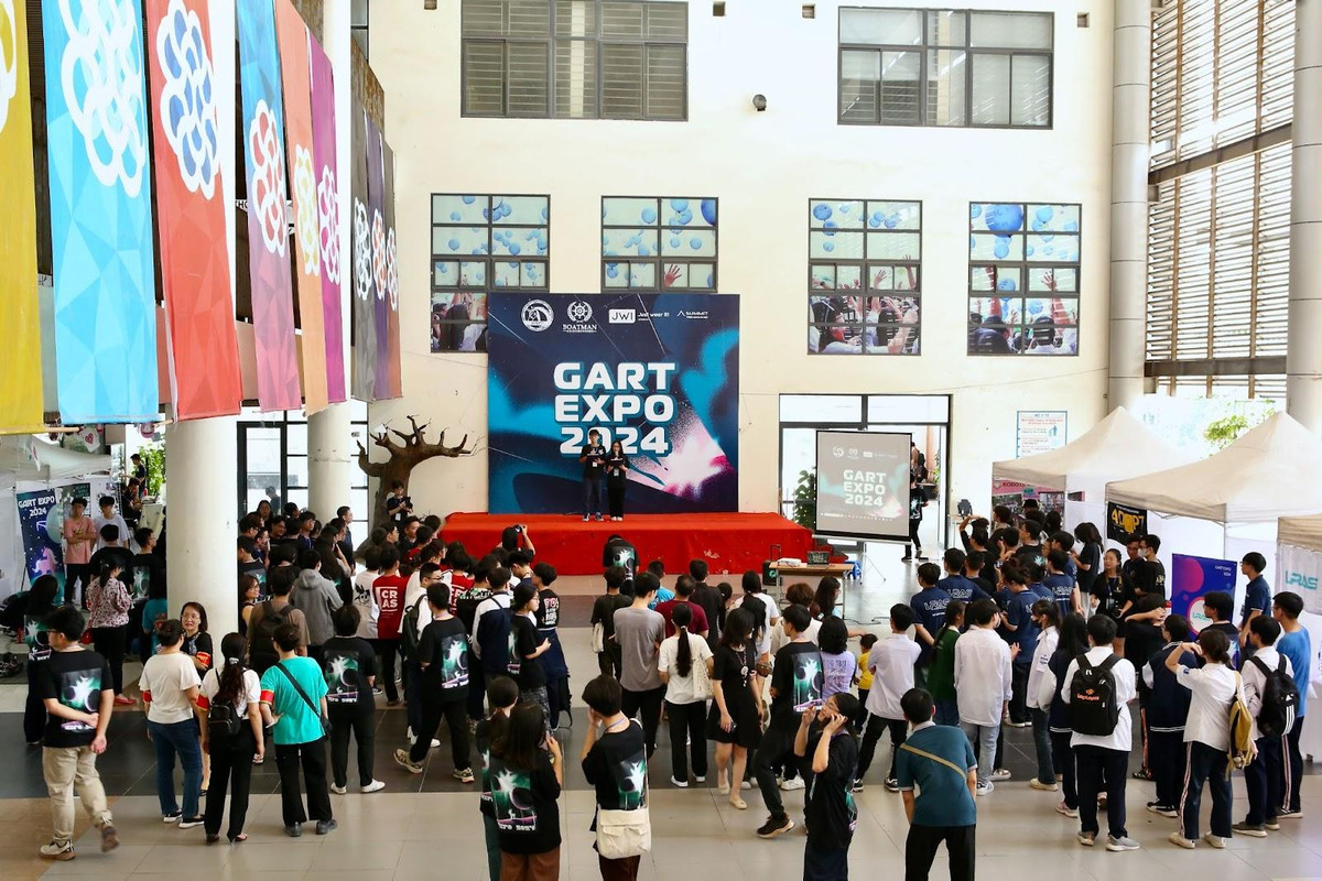 Trien lam GART Expo 2024: Hoi tu cac san pham cong nghe Robotics