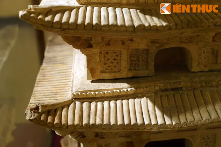 Các nhà nghiên cứu đánh giá, đây là một mô hình tháp thờ rất quý hiếm của nhà Lý còn lại đến ngày na.