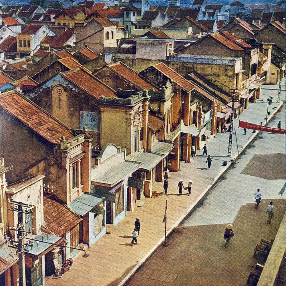Phố cổ Hà Nội năm 1959.