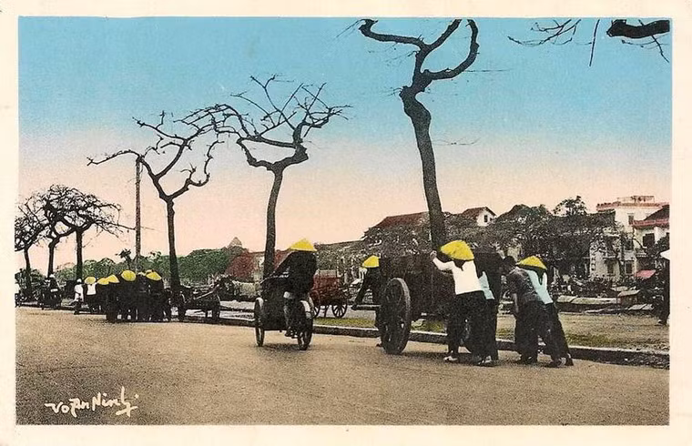 Bến Bonnal (đường Tam Bạc ngày nay) ở Hải Phòng.