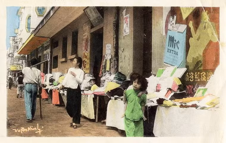 Chợ vải Hải Phòng.